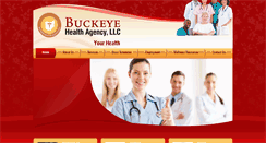 Desktop Screenshot of buckeyehealthagency.com